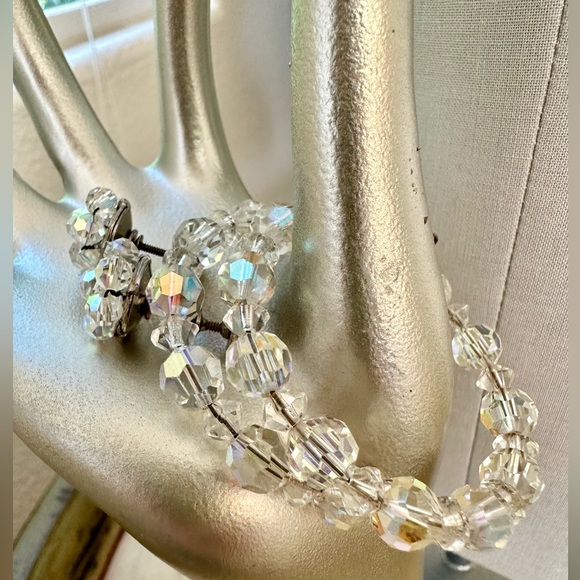 Beautiful vintage aurora borealis necklace lot - Picture 3 of 13